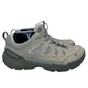 Oboz Sawtooth X Low Outdoors Hiking Shoes Gray Drizzle - Women's size 9.5 Wide